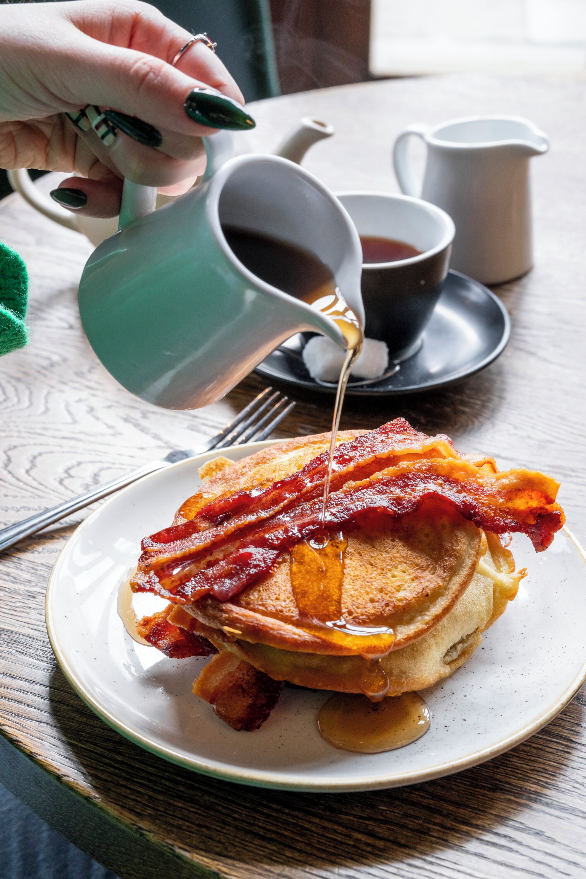 Daily English breakfast for a fee
