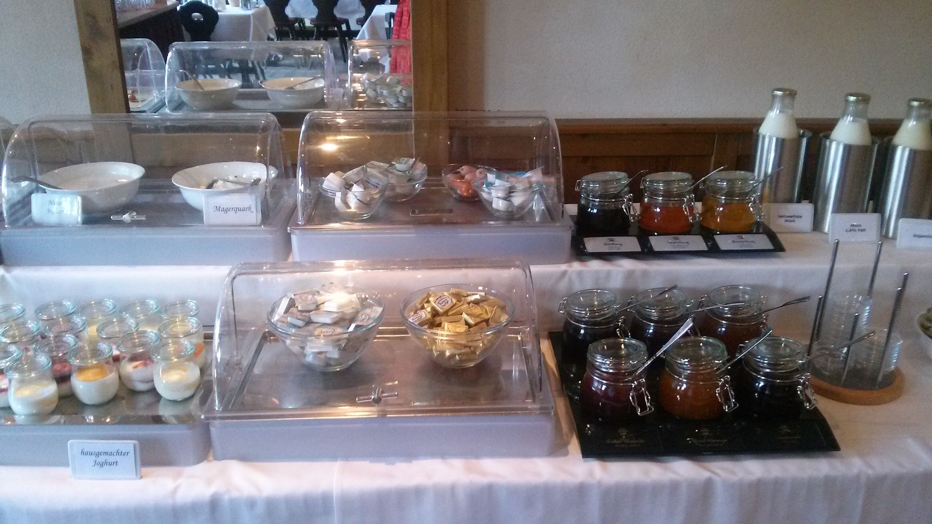 daily buffet breakfast (eur 12 per person)