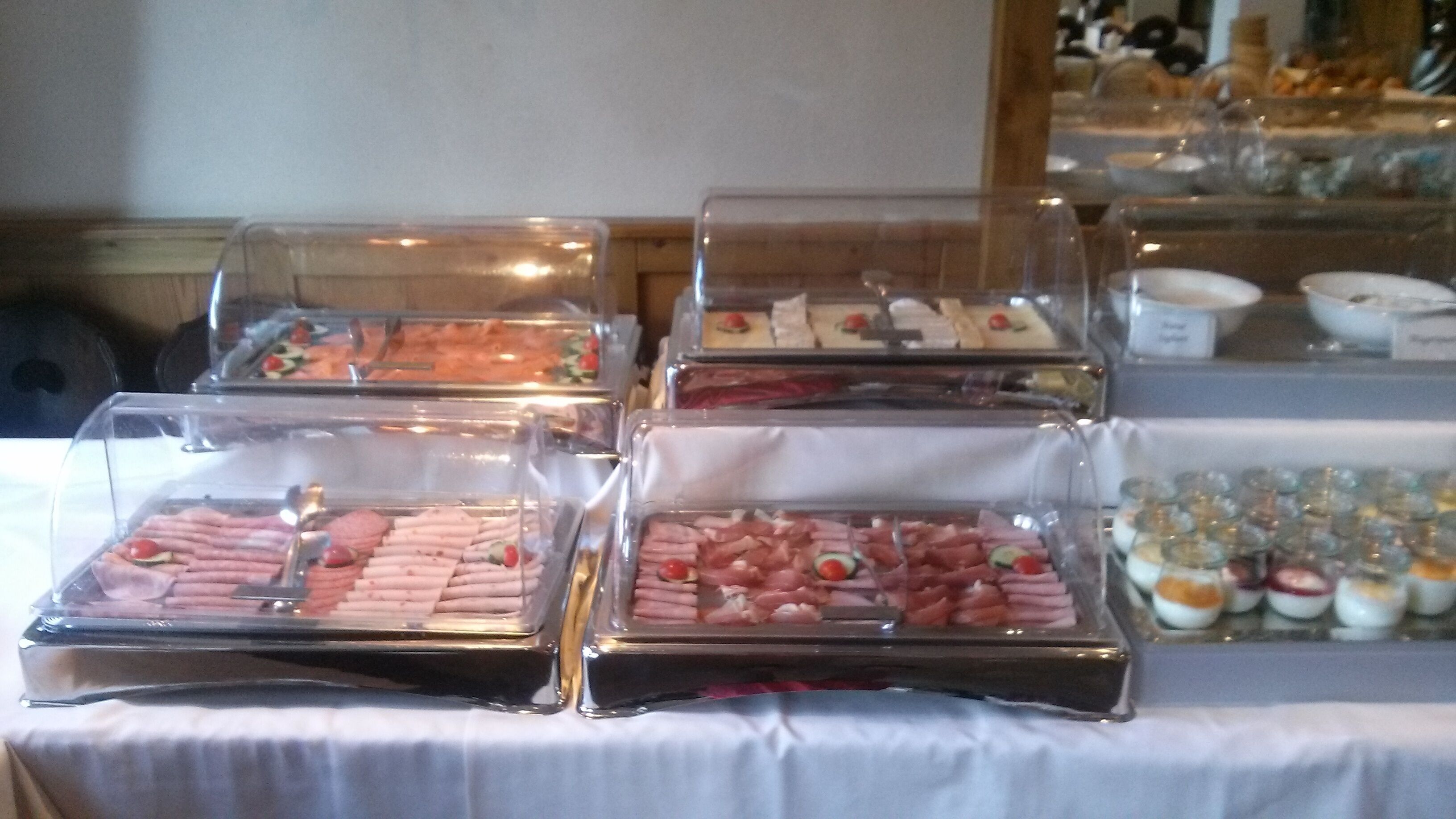 daily buffet breakfast (eur 12 per person)