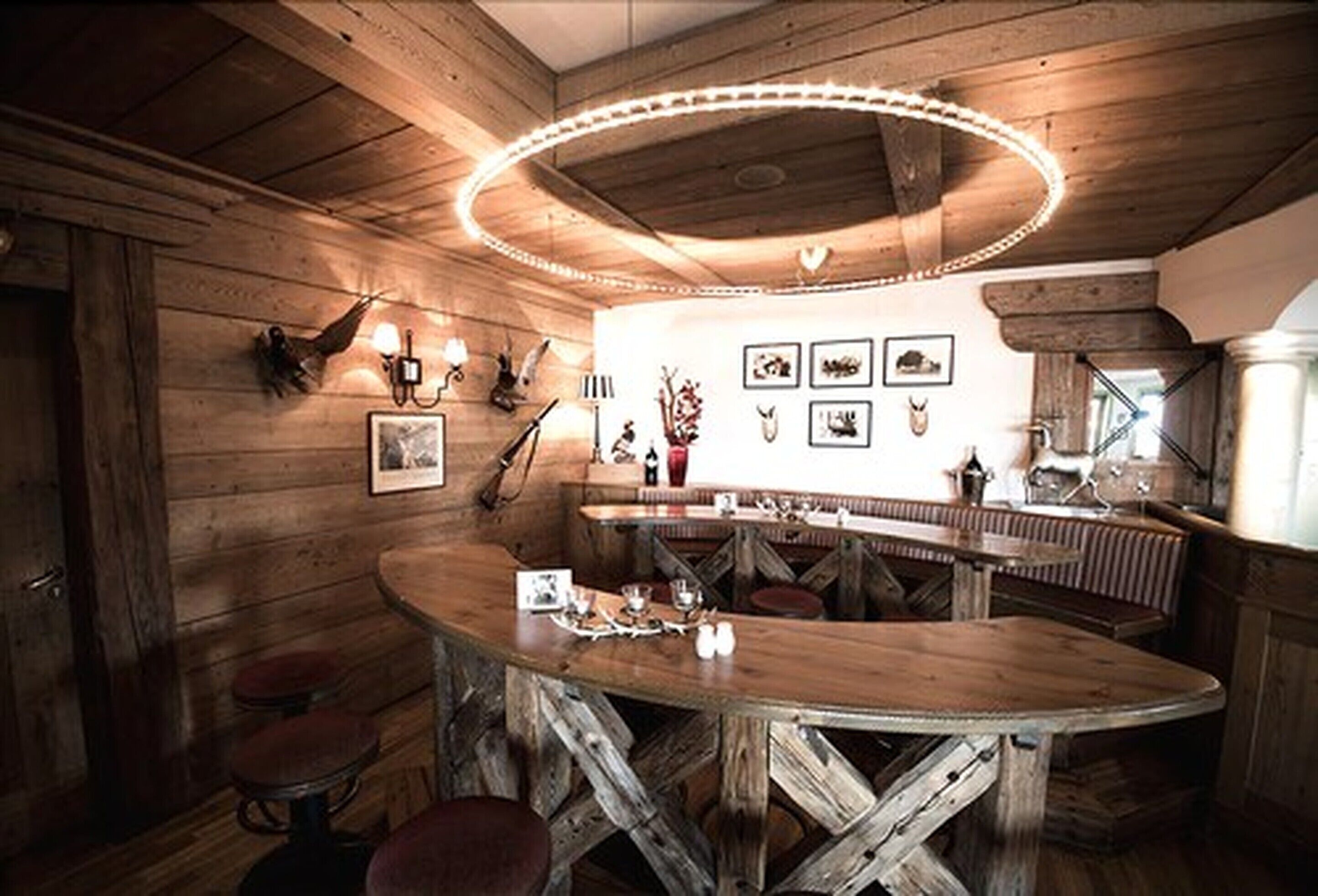 lunch and dinner served, local and international cuisine