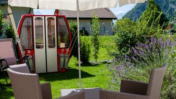 Comfort Double Room, 1 Queen Bed, Private Bathroom, Garden View | Terrace/patio