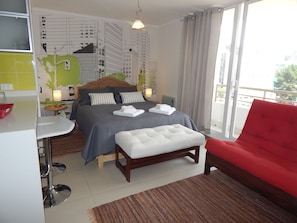 Standard Studio, Multiple Beds, Accessible, City View
