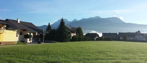 Vistas al campo desde el alojamiento