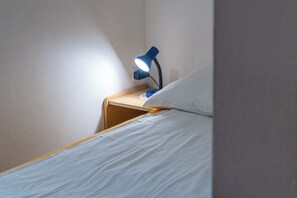 Economy-værelse med dobbeltseng eller 2 enkeltsenge - udsigt til have | Skrivebord, lydisolering, strygejern/strygebræt, gratis Wi-Fi