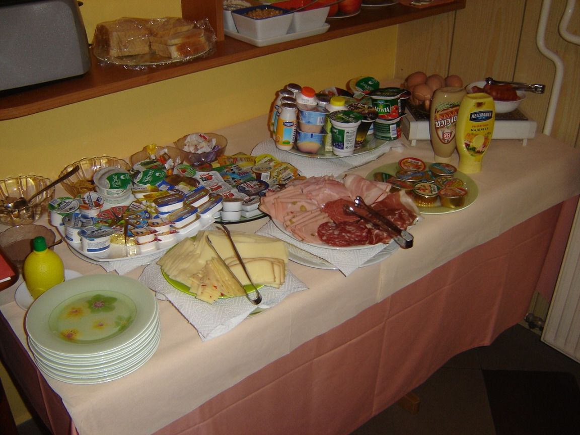 Daily buffet breakfast (EUR 10 per person)