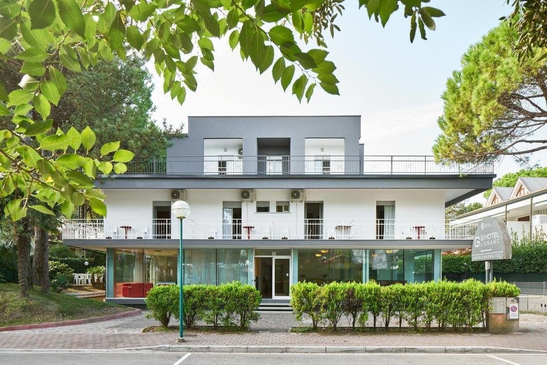 Fassade der Unterkunft