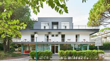 Fassade der Unterkunft