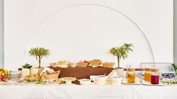 Tägliches inbegriffenes Frühstücksbuffet