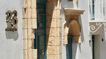 Entrada de l'allotjament