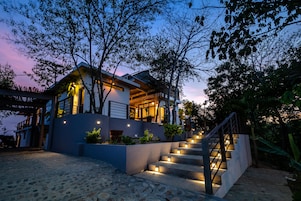 Front of property - evening/night