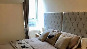 Comfort Room, 1 King Bed, Bay View | Blackout drapes, iron/ironing board, free WiFi, bed sheets