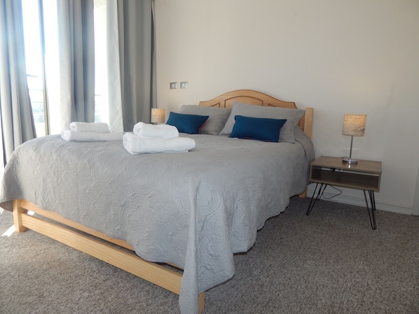 1 bedroom, hypo-allergenic bedding, individually decorated