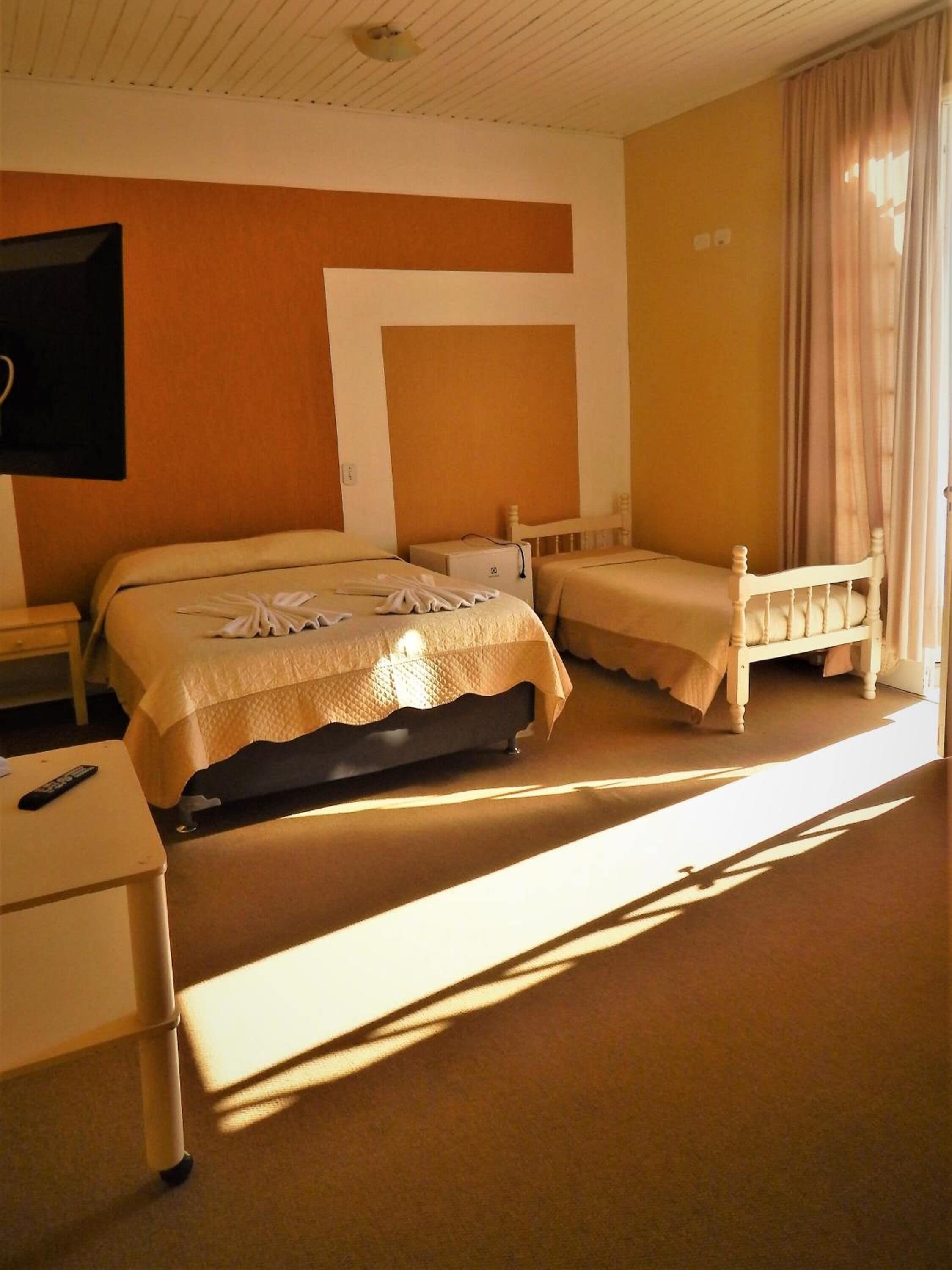 standard quadruple room, multiple beds | 1 bedroom, minibar, blackout curtains, iron/ironing board