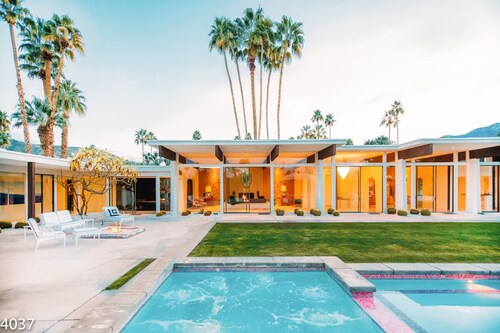 Historic Villa with Famous Pink Door and Mountain Views!