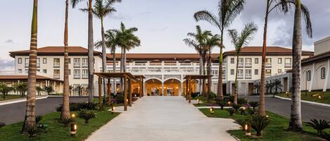 Façade de l’hébergement