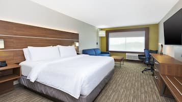 Työpöytä, pimennysverhot, silitysrauta/-lauta, ilmainen Wi-Fi