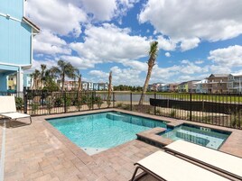 House, Multiple Beds, Pool View (Four-Bedroom House) | Pool