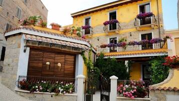 Fassade der Unterkunft