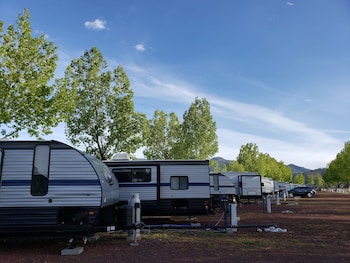 Exterior detail at Grand Canyon RV Glamping