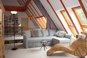Smart TV, chimenea, tenis de mesa y juguetes
