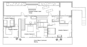 مخطط تصميم الطابق