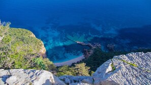Aerial view - LUMINOUS SEA VIEWS IN SARDINIA, IDEAL FOR COUPLES OF FRIENDS AND FAMILIES! (Cala Gonone)