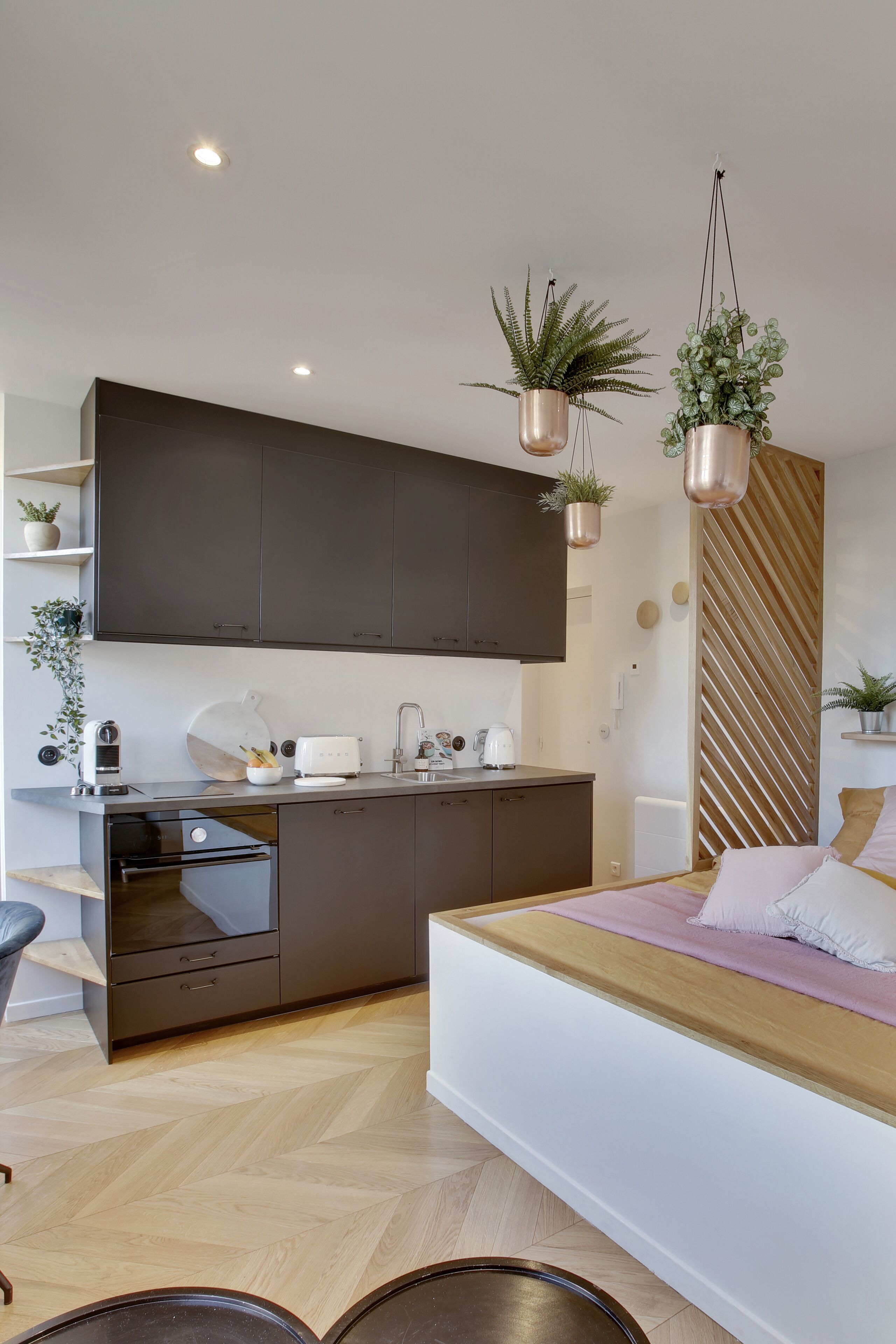 1 bedroom, desk, soundproofing, iron/ironing board