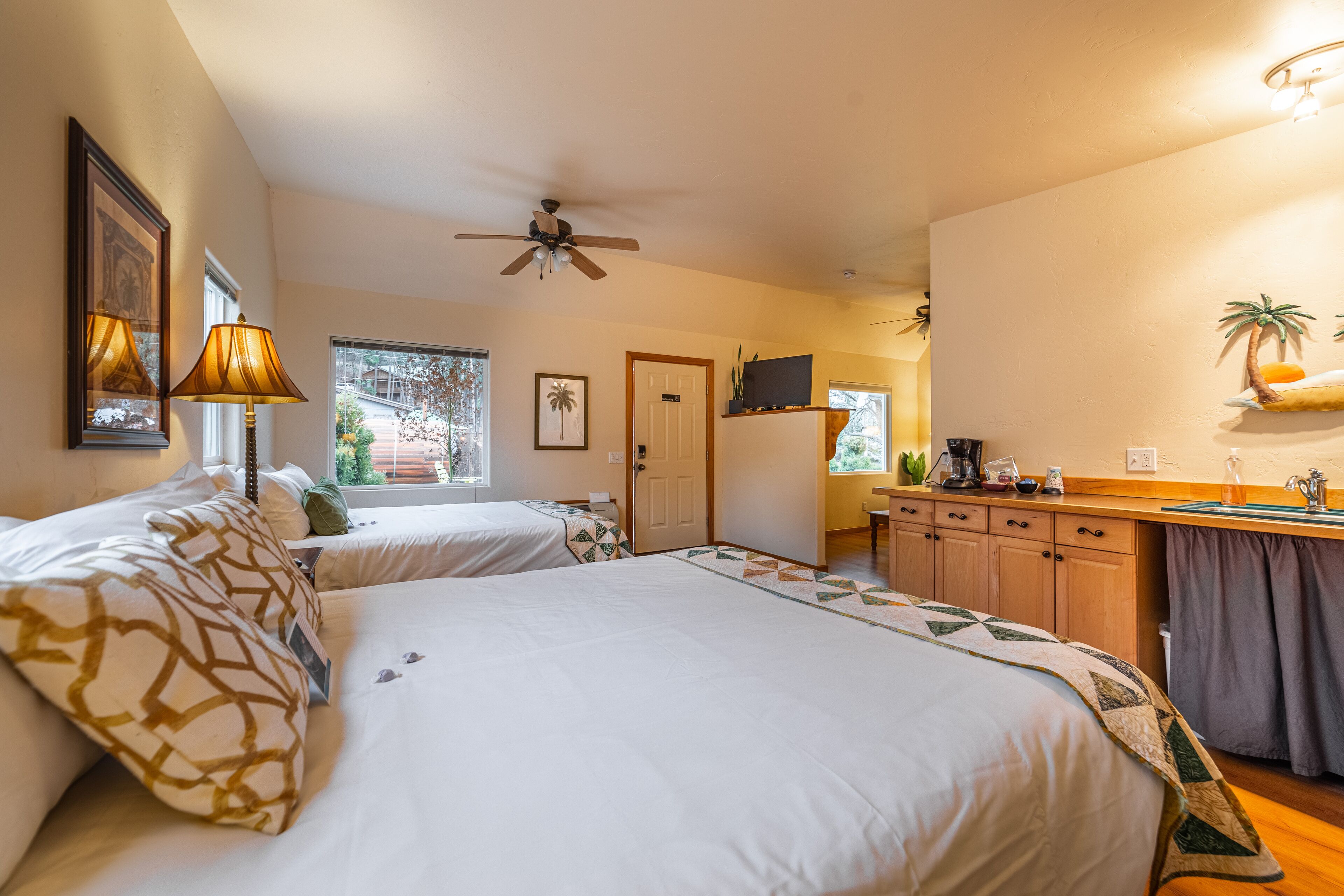 room, 2 queen beds, non smoking | 1 bedroom, memory-foam beds, individually decorated