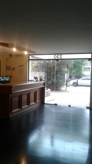 Interior entrance