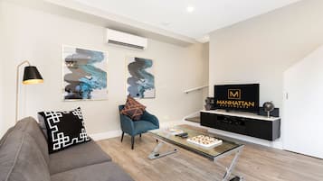 2 Bedroom Standard Apartment | Living area | 42-inch flat-screen TV with digital channels, LCD TV