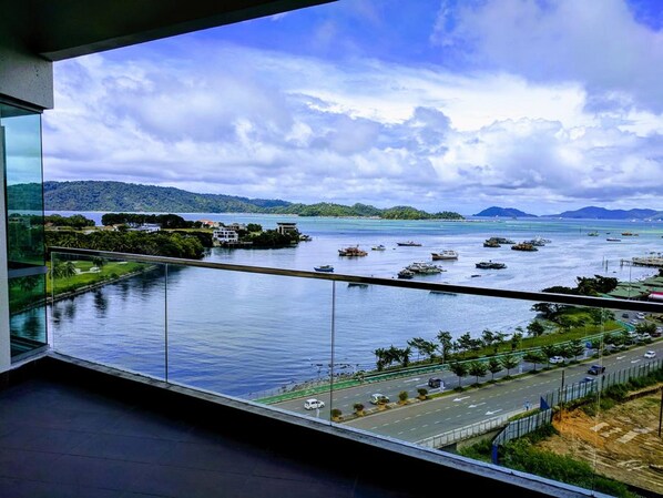 Four Bedroom Sea View | Balcony view - Utopian Homes at IMAGO Mall (Kota Kinabalu)