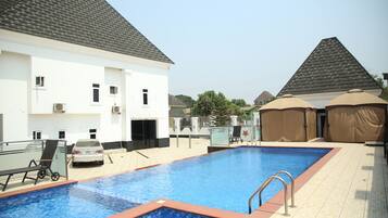 Voorkant van accommodatie