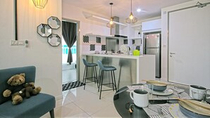 Appartement, 2 chambres (#1) | Coin cuisine privé