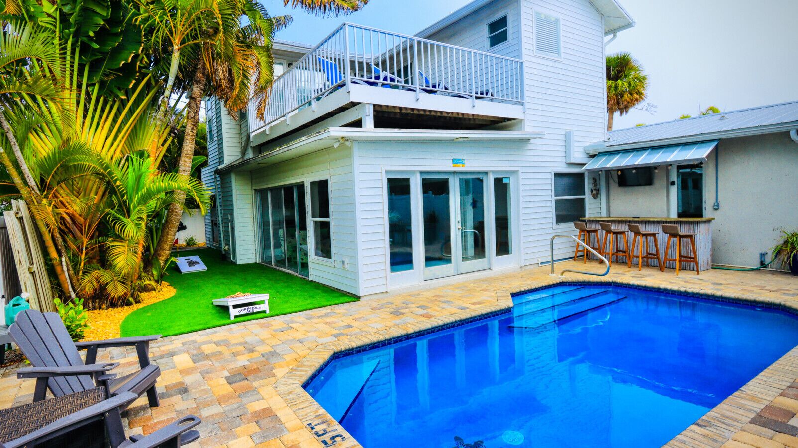 Außenpool, beheizter Pool