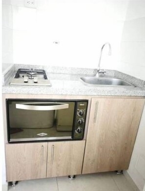Private kitchen - Studio of a single environment (Armenia)