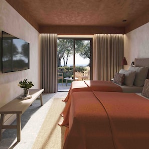 Minibar, in-room safe, blackout drapes, bed sheets