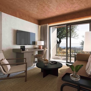 Minibar, in-room safe, blackout curtains, bed sheets