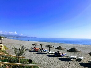 Plage à proximité, serviettes de plage