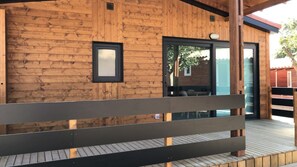 Bungalow, 3 habitaciones (Quermany) | Terraza o patio