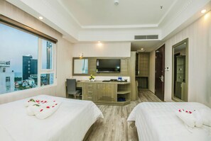 Kamar Twin Deluks | Pemandangan kota
