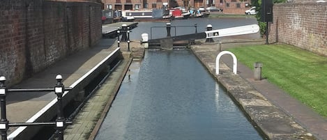 Uitzicht vanuit accommodatie