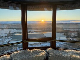 Vista desde la propiedad