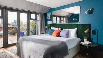 Penthouse Two Bedroom Apartment | Premium bedding, down comforters, individually decorated