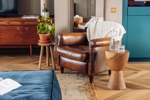 Loftsleilighet, 2 soverom | Oppholdsområde