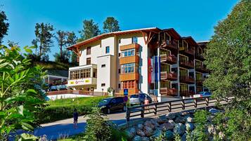 Overnatningsstedets facade