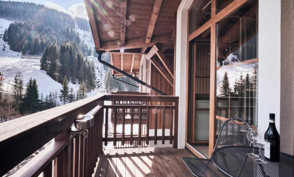 Udsigt fra balkon