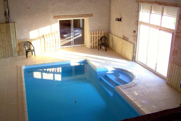 The swimming pool is open from middle may to end of september