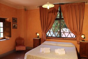 Apartment, 1 Queen Bed with Sofa bed, Mountain View | Iron/ironing board, cots/infant beds, bed sheets - Agriturismo la Torre (Bagni di Lucca)