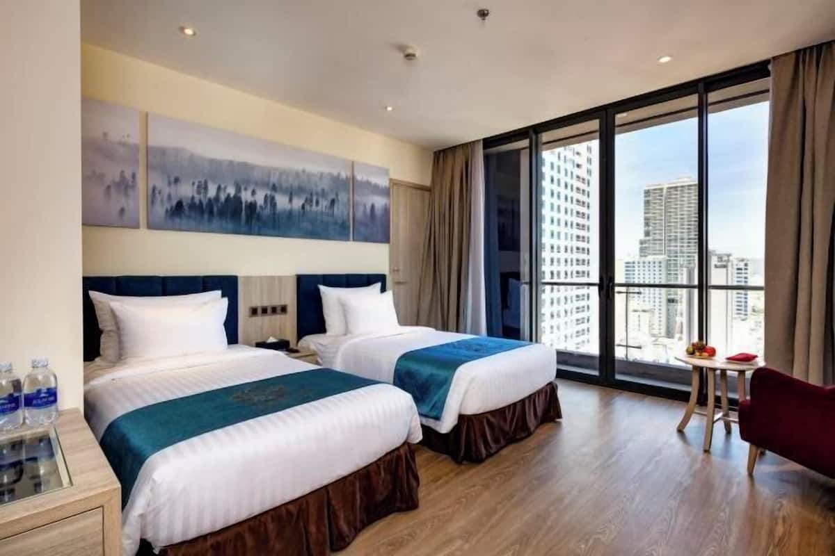 Biancheria da letto di alta qualità, una cassaforte in camera
