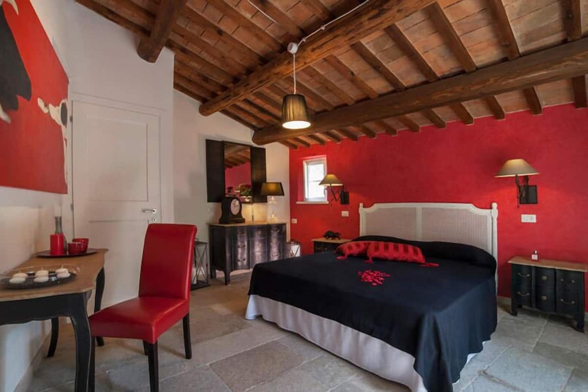 ห้องดับเบิล, วิวสวน (Pamplona) | เครื่องนอนระดับพรีเมียม, ตู้นิรภัยในห้องพัก, โต๊ะทำงาน, ห้องเก็บเสียง